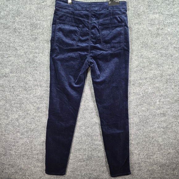 NWT J Brand Natasha Sky High Skinny Night Out Velvet Pants 31 - Picture 2 of 8